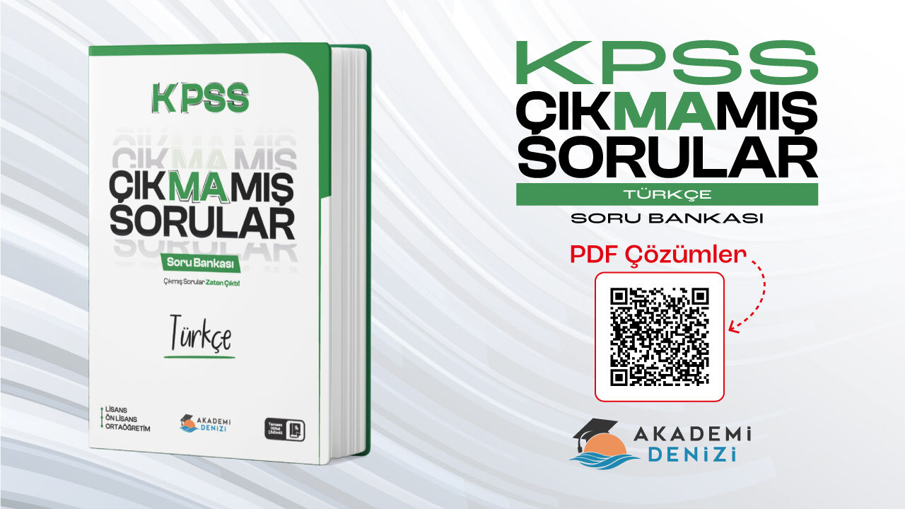 KPSS Çıkmamış Sorular Türkçe Soru Bankası