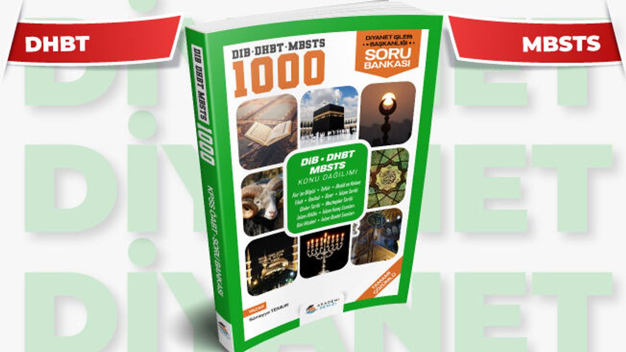 DİYANET İŞLERİ BAŞKANLIĞI DHBT-MBSTS SORU BANKASI