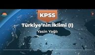 KPSS COĞRAFYA (2) : Türkiye'nin İklimi (I)