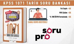 KPSS 1071 TARİH SORU BANKASI
