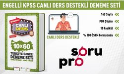 ENGELLİ KPSS CANLI DERS DESTEKLİ DENEME SETİ