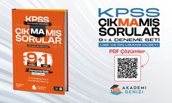 KPSS Çıkmamış Sorular Lise ve Ön Lisans Düzeyi 9 + 1  Deneme Seti