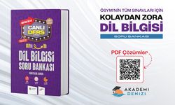 ÖSYM'nin Tüm Sınavları İçin Kolaydan Zora Dil Bilgisi Soru Bankası
