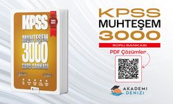 KPSS Muhteşem 3000 Soru Bankası