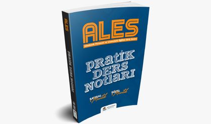 ALES HAZIRLIK DERS NOTLARI