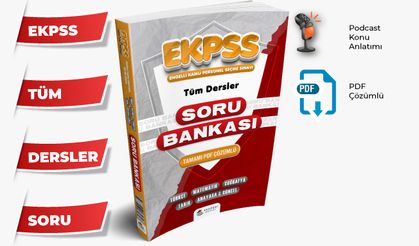 ENGELLİ KPSS GENEL YETENEK GENEL KÜLTÜR SORU BANKASI