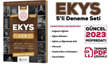 2023 EKYS DENEME SETİ