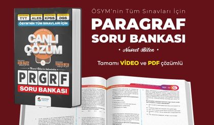 CANLI ÇÖZÜM PARAGRAF SORU BANKASI (ÖSYM'NİN TÜM SINAVLARI İÇİN)