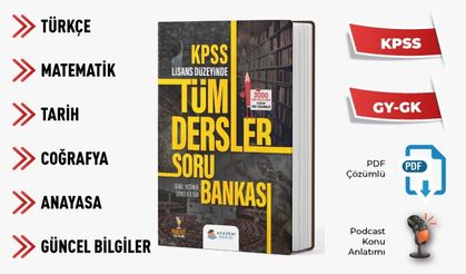 2024 KPSS LİSANS DÜZEYİ TÜM DERSLER SB