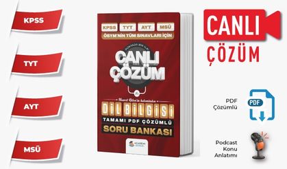 ÖSYM'NİN TÜM SINAVLARI İÇİN DİL BİLGİSİ SORU BANKASI *ORTA VE ZOR SEVİYE*