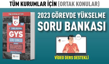 2023 TÜM KURUMLAR İÇİN GYS SORU BANKASI