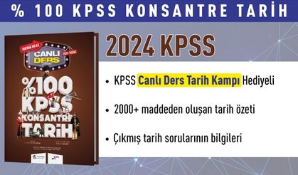 2024 KPSS % 100 KONSANTRE TARİH