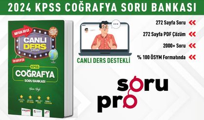 2024 KOZMİK ODA KPSS COĞRAFYA SORU BANKASI