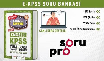 2024 Engelli KPSS GYGK Tüm Dersler Soru Bankası