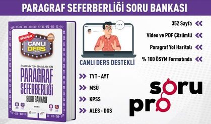 PARAGRAF SEFERBERLİĞİ SORU BANKASI