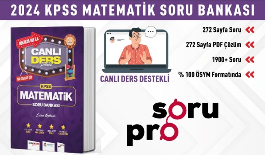 2024 KOZMİK ODA KPSS MATEMATİK SORU BANKASI