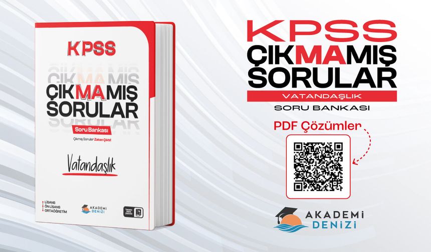 KPSS Çıkmamış Sorular Vatandaşlık Soru Bankası