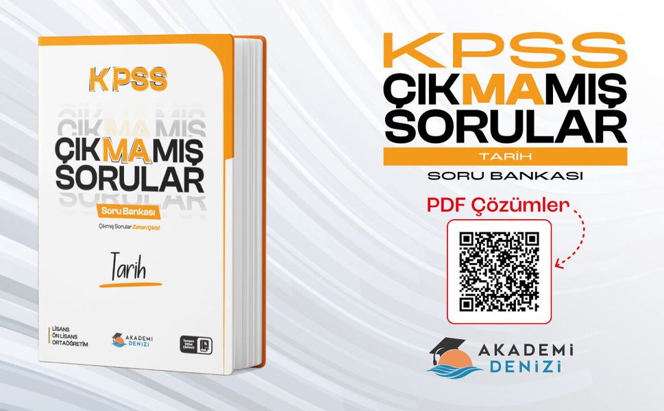 KPSS Çıkmamış Sorular Tarih Soru Bankası
