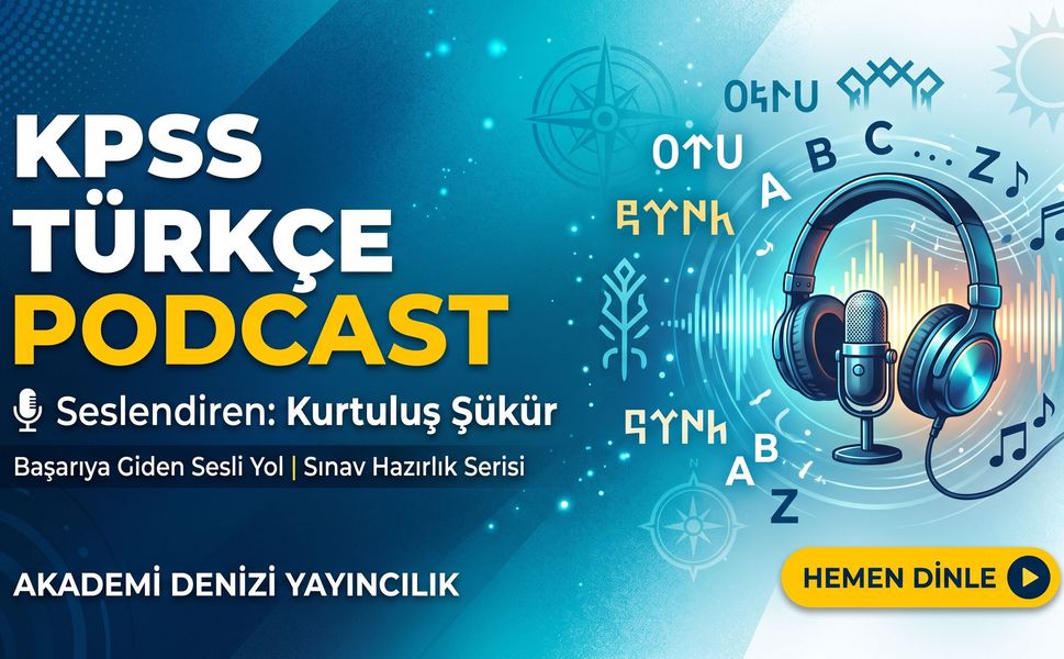 Ücretsiz KPSS Türkçe Podcast Serisi Başladı!